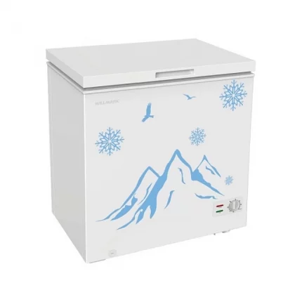 Морозильная камера WILLMARK CF-250CS  белый,снежинки