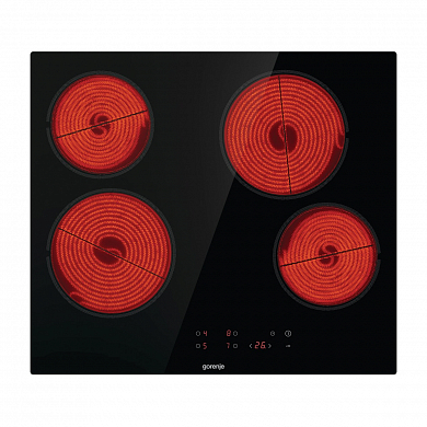 Варочная панель Gorenje ECT64BSCE черный