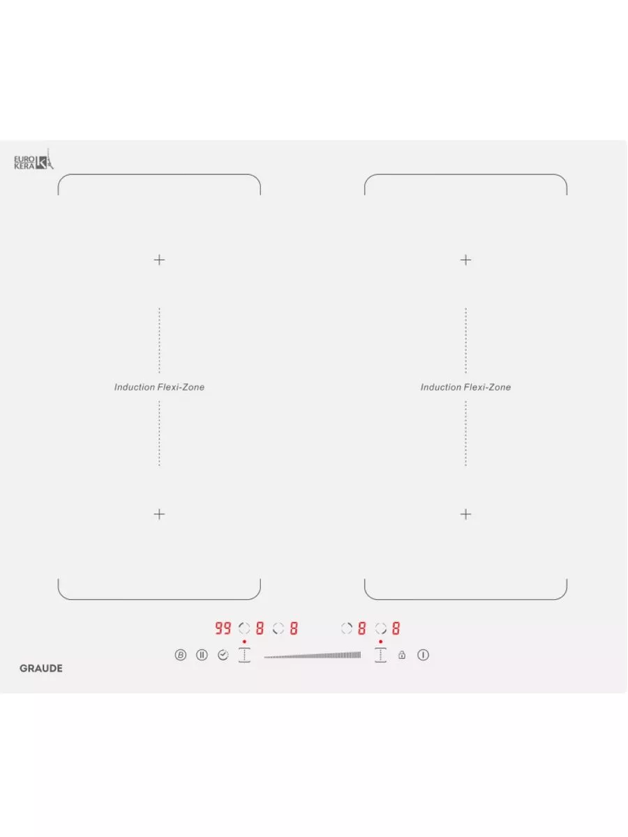 1 Индукционная варочная панель Graude IK 60.2 BW — изображение 1