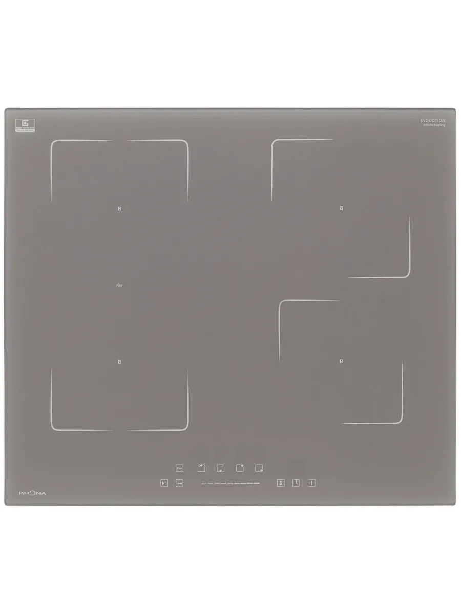1 Индукционная варочная поверхность Krona MYSTERIUM max ih 60 GR графит — изображение 1