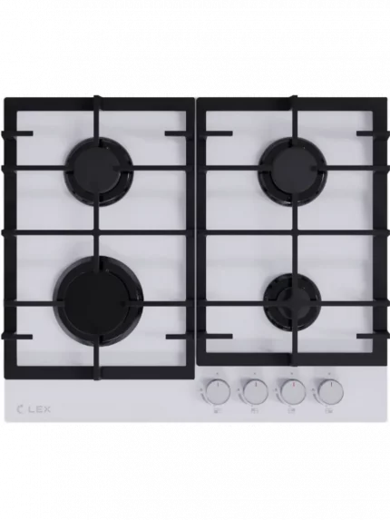 Газовая варочная панель LEX GVG 642-1 WH, белый