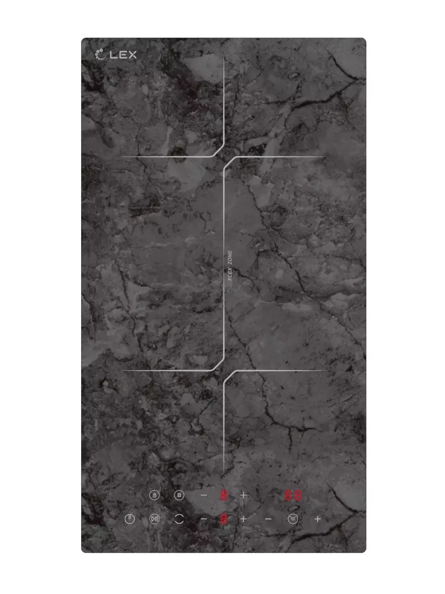 1 Индукционная варочная панель LEX EVI 320 F DS независимая, серый — изображение 1