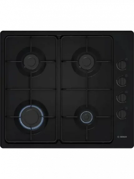 Газовая варочная панель Bosch PBP6C6K80Q черный