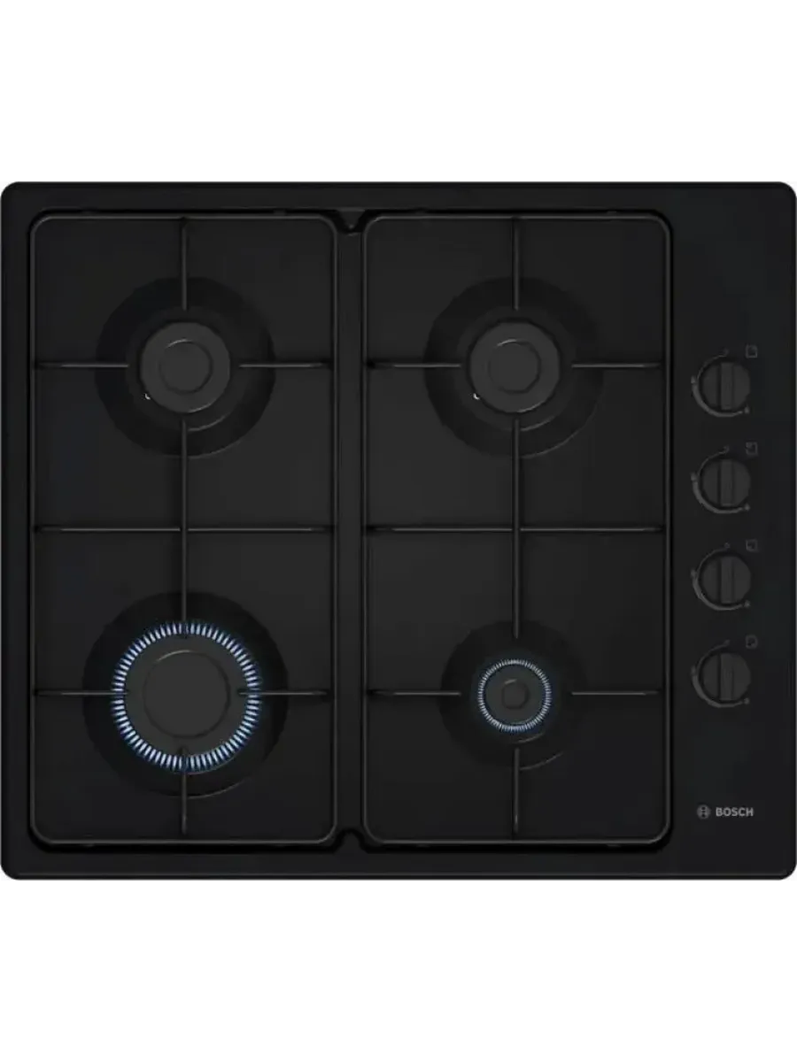 1 Газовая варочная панель Bosch PBP6C6K80Q черный — изображение 1