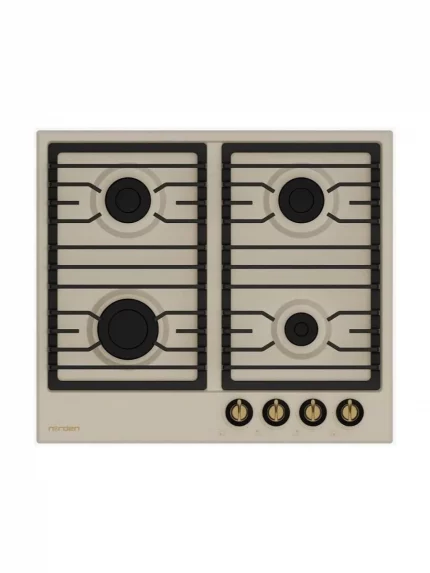 Газовая варочная панель NORDEN ANTIQUE 64G BG RUSTIC FFD бежевый