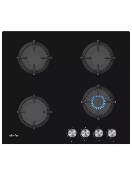 Газовая варочная панель Simfer H60N40B416 черная