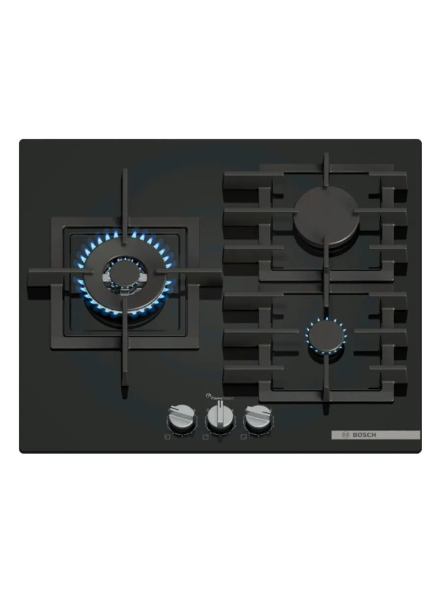 1 Газовая варочная панель Bosch PPC6A6I40O Serie 6 черный — изображение 1