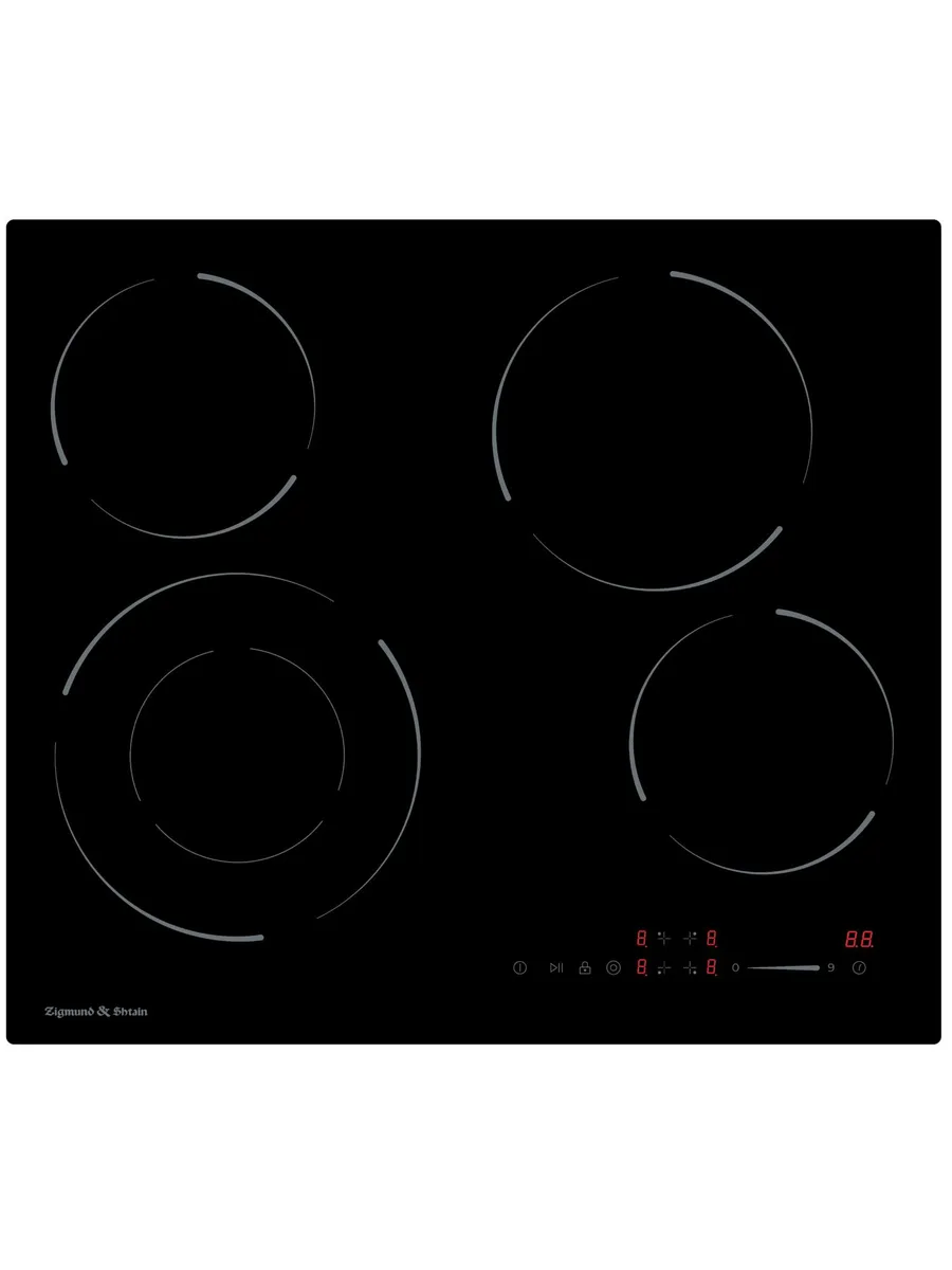 1 Варочная панель Zigmund & Shtain CN 50.6 B черный — изображение 1