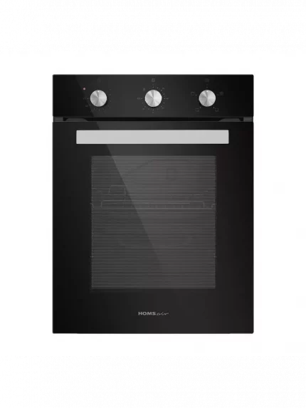 Духовой шкаф электрический встраиваемый HOMSair OES456BK черный