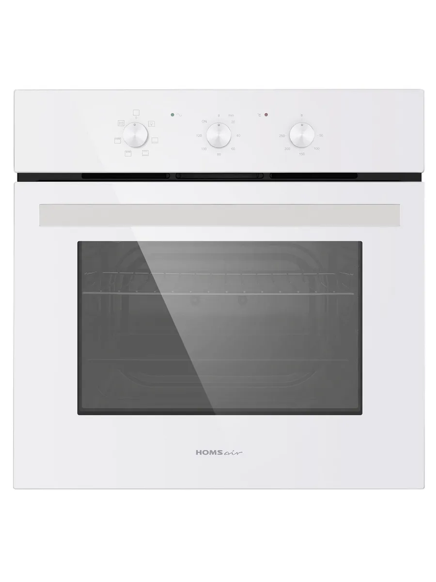 1 Шкаф духовой электрический HOMSair OES657WH, встраиваемый — изображение 1