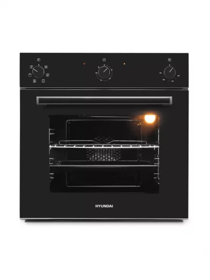 Духовой шкаф электрический Hyundai 6006.03 BG черное стекло