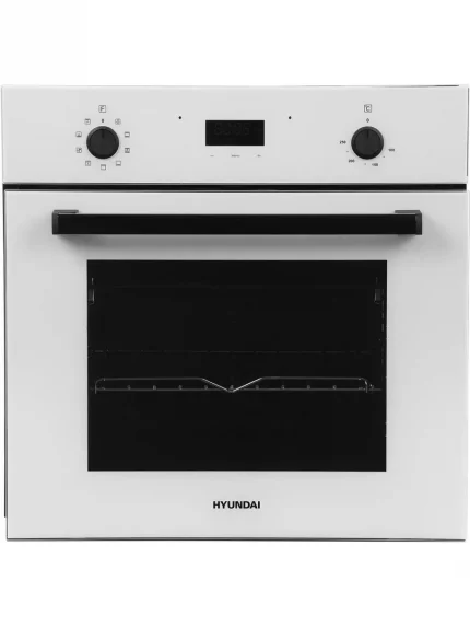 Духовой шкаф электрический Hyundai 6009.25 WG белый стекло