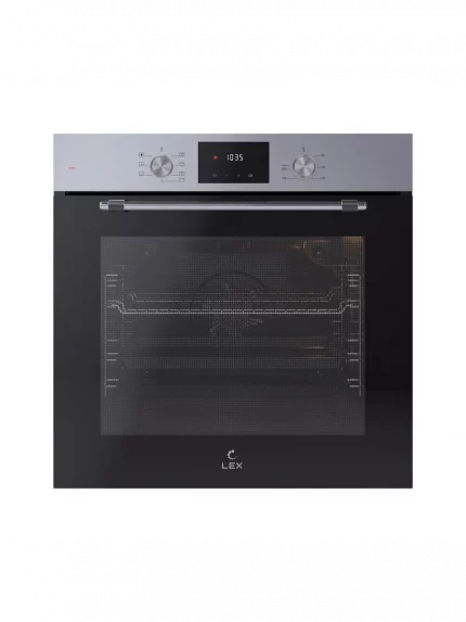Духовой шкаф электрический LEX EDP 671 IX MAX, встраиваемый, нержавеющая сталь