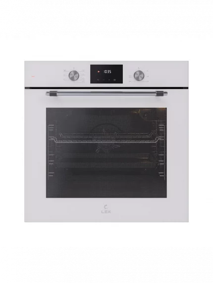 Духовой шкаф электрический LEX EDP 671 WH MAX, встраиваемый, белый