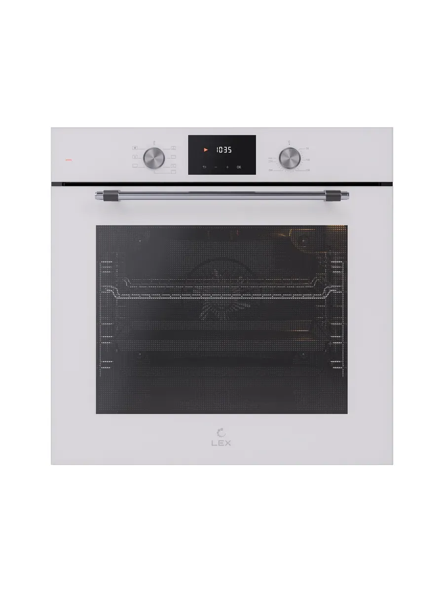 1 Духовой шкаф электрический LEX EDP 671 WH MAX, встраиваемый, белый — изображение 1