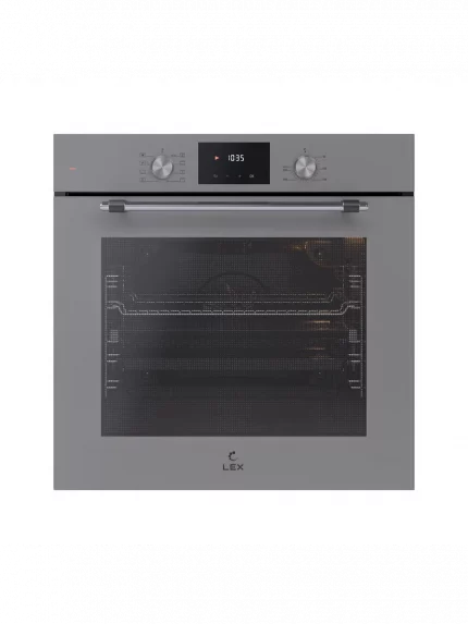 Духовой шкаф электрический LEX EDP 680 GR MAX, встраиваемый, серый