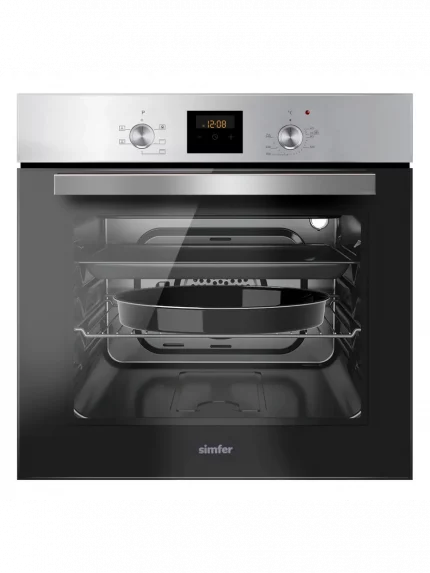Духовой шкаф электрический Simfer B6EM56016 нержавеющая сталь