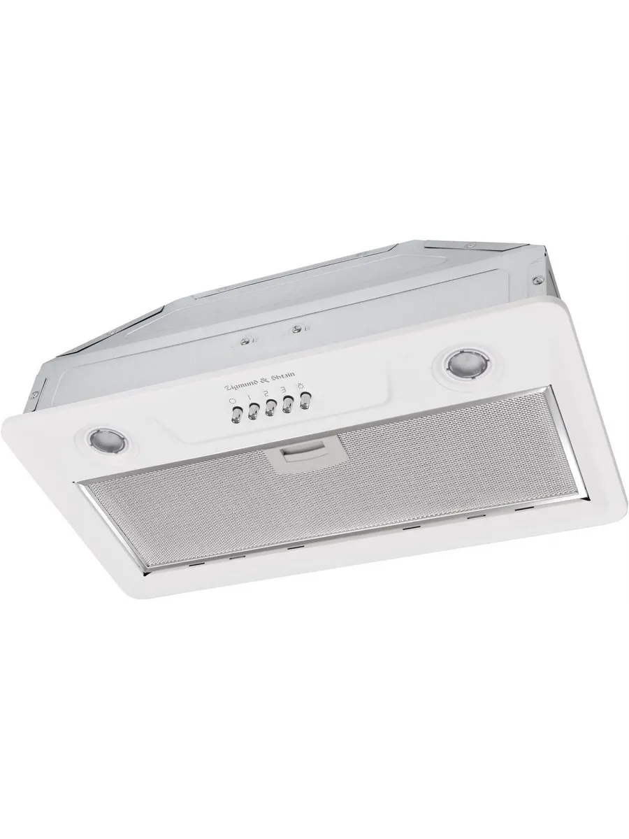 1 Вытяжка кухонная встраиваемая Zigmund & Shtain K 356.51 W управление кнопочное, белый — изображение 1