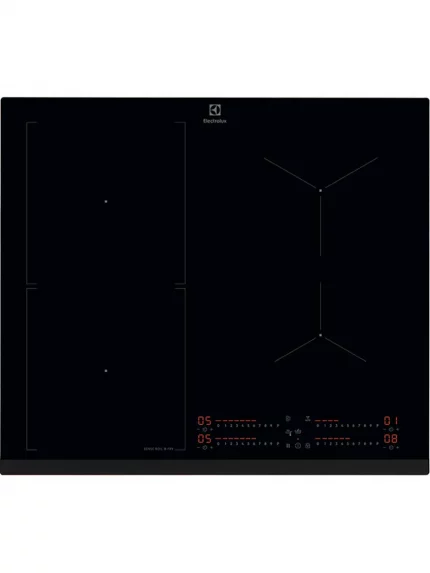 Индукционная варочная панель Electrolux EIS67453, : черный, индивидуальный слайдер для каждой зоны нагрева, 3-хступенчатая индикация остаточного тепла,акустический сигнал (вкл/выкл), Функция "Booster", автоматика закипания, блокировка от детей, блокировка панели управления, Будильник, Таймер, функция "Пауза", Таймер отключения с функцией Эко, беззвучный режим, Flexible Powermanagement, функция Hob-to-Hood, зона объединения Bridge, датчик от выкипания SenseBoil