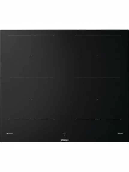 Варочная панель Gorenje, индукционная, 60 см, 4 конфорки, сенсорное управление, таймер, объединение конфорок Bridge Zone, автораспознавание посуды, PowerBoost, растапливание SoftMelt, сенсоры Iqgrill/iqfry/iqpro, защита от детей, черный