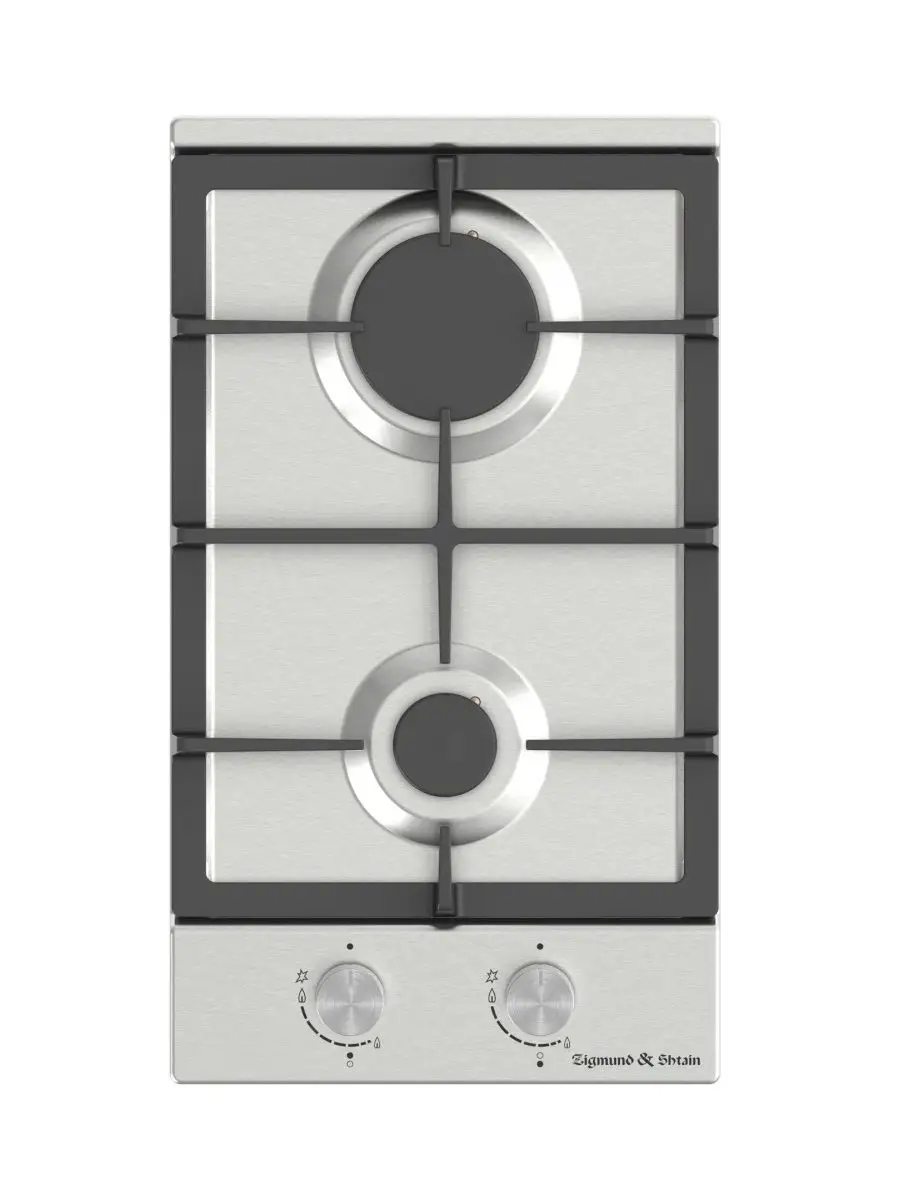10 Газовая варочная панель Zigmund & Shtain G 14.3 S независимая, нержавеющая сталь — изображение 1