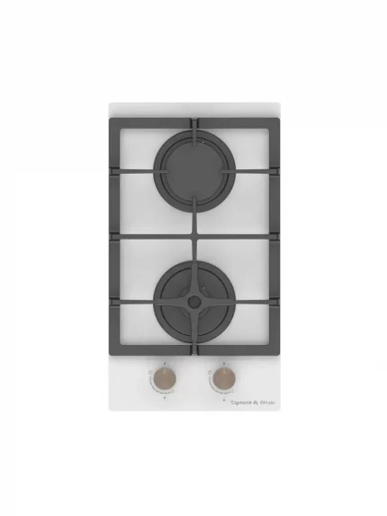 Газовая варочная панель Zigmund & Shtain M 26.3 W независимая, белый