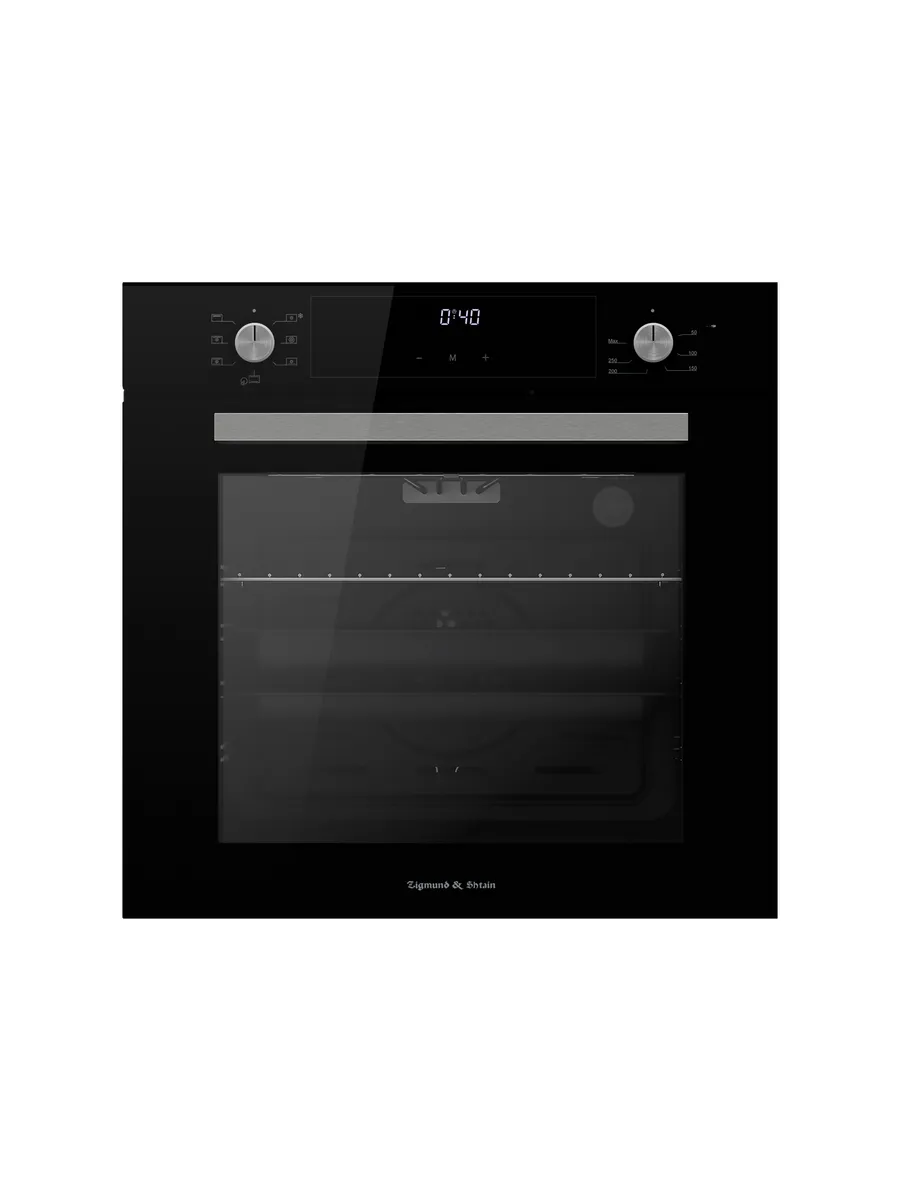 11 Духовой шкаф электрический Zigmund & Shtain E 153 B черный — изображение 1