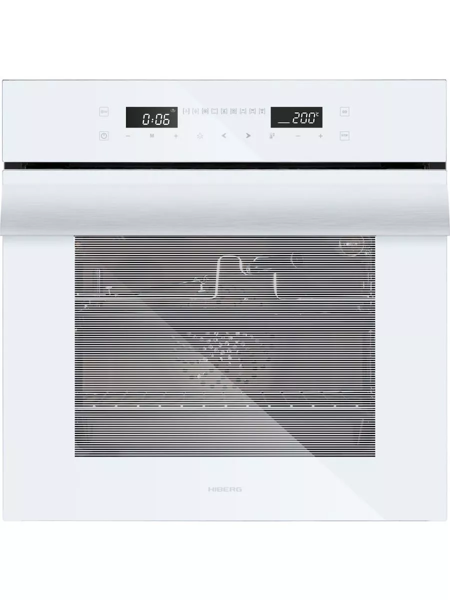 12 Духовой шкаф электрический HIBERG VM 6192 W, встраиваемый — изображение 1