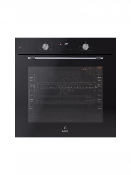 Духовой шкаф электрический LEX EDP 671 BL MAX, встраиваемый, черный