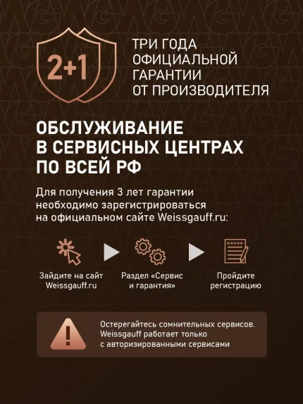 Духовой шкаф Weissgauff EOY 456 BM