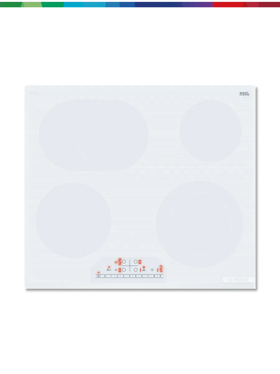 13 Варочная панель Bosch Serie 6 PKN652FP2E белый — изображение 1