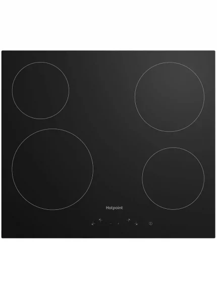 Электрическая варочная панель Hotpoint HR 6T1 C, независимая, черный