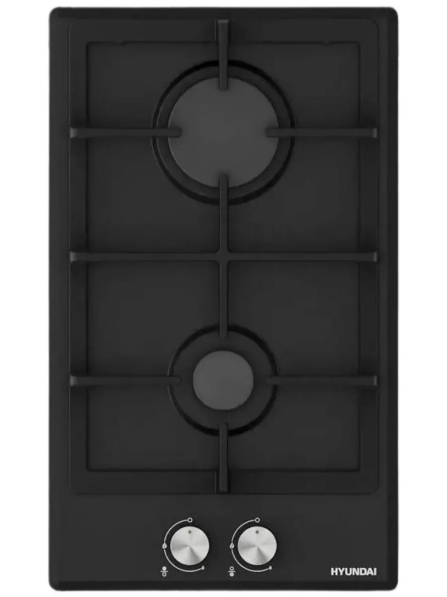 2 Газовая варочная панель Hyundai HHG 3230 BK черный — изображение 1