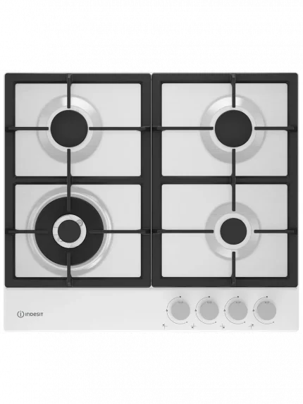 Газовая варочная панель Indesit THPM 642 WS/WH/I, независимая, белый