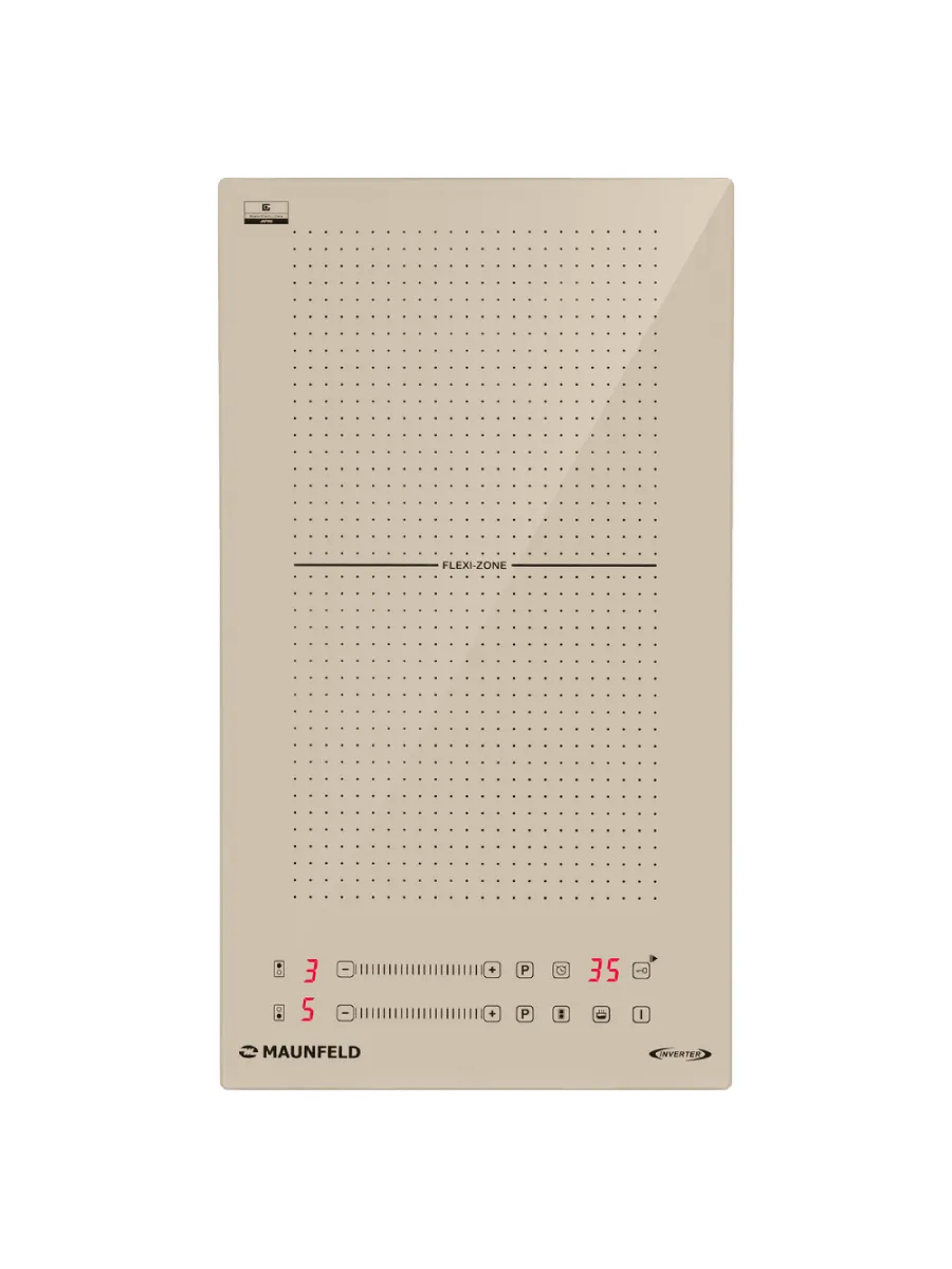 2 Индукционная варочная панель Maunfeld CVI292S2FBG Inverter независимая, бежевый — изображение 1