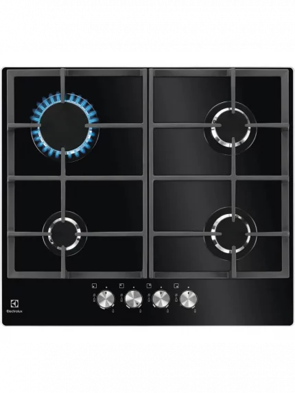 Газовая варочная панель Electrolux KGG6426K, независимая, черный