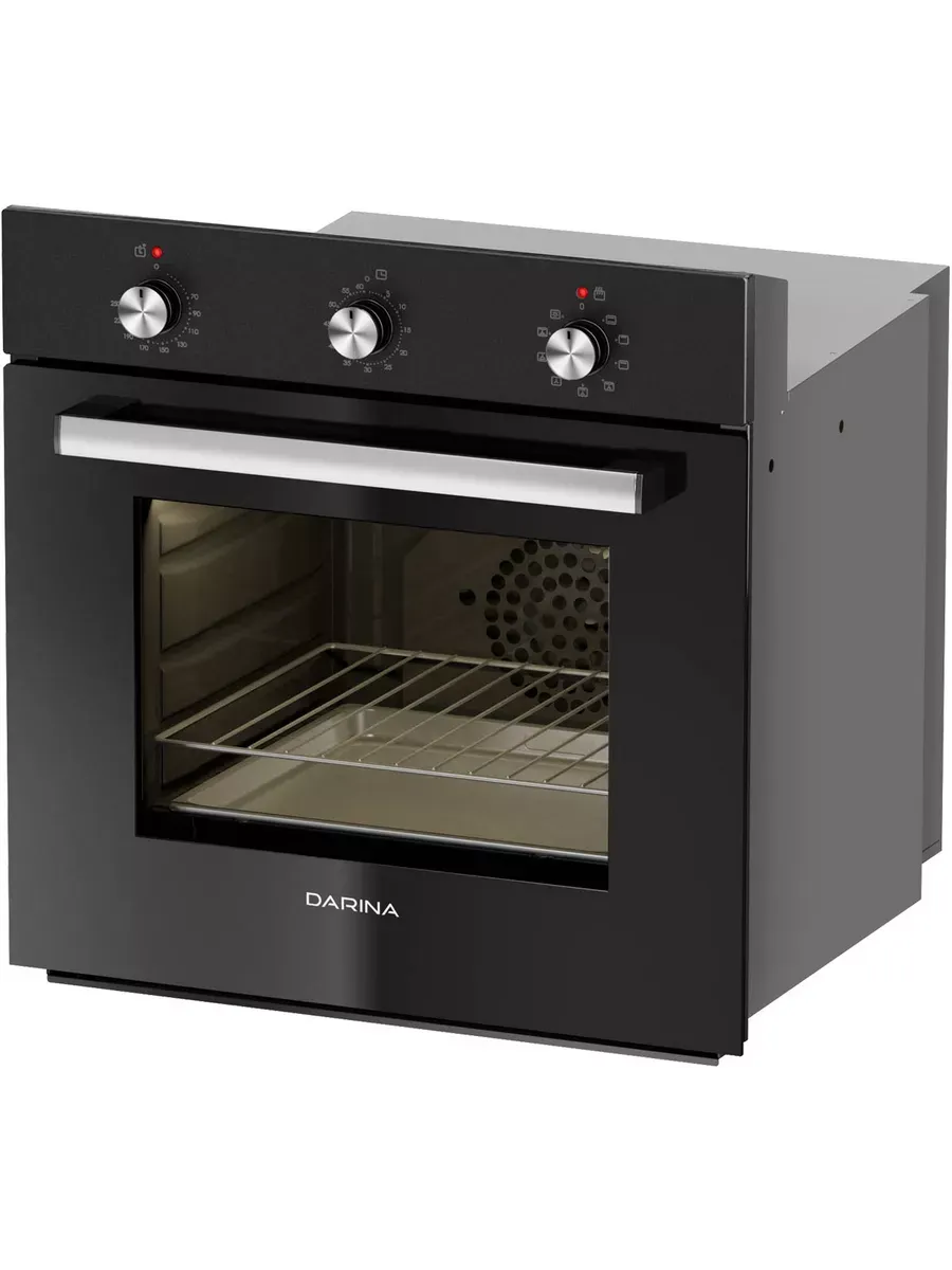2 Духовка электрическая Darina 1U BDE111 707 At, антрацит, встраиваемая — изображение 1