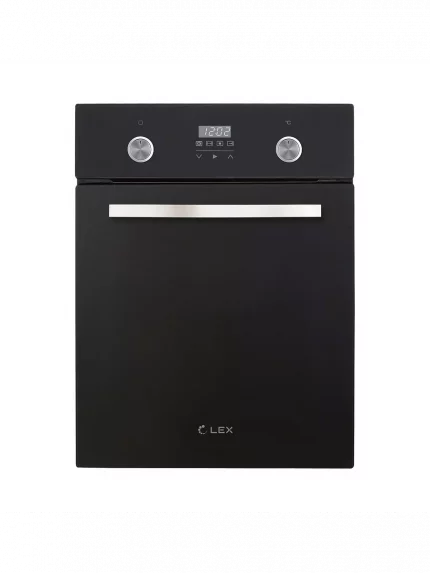 Духовой шкаф LEX EDP 4590 BL Matt Editionобъем 55л, LED таймер, 9 функций, встраиваемый