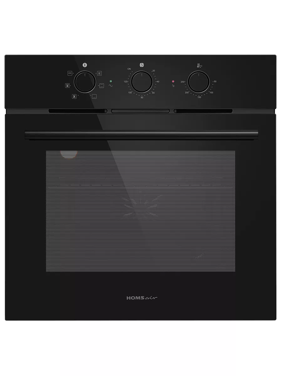 4 Духовой шкаф электрический HOMSair OEF606BK2 черный — изображение 1