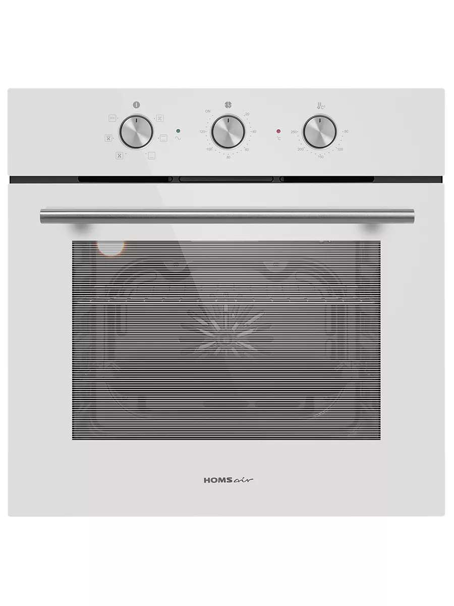 4 Духовой шкаф электрический HOMSair OEF606WH белый — изображение 1