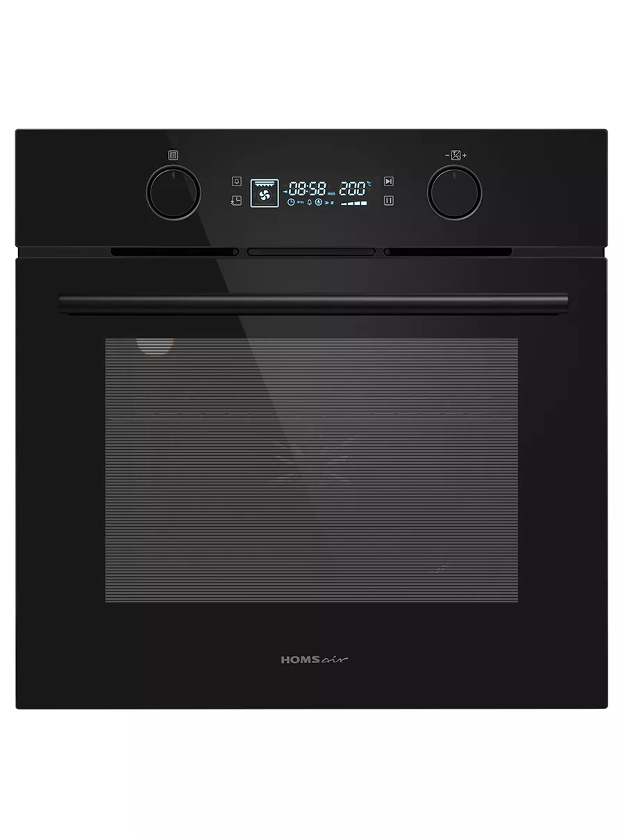 4 Духовой шкаф электрический HOMSair OEM606BK2 черный — изображение 1