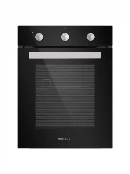 Духовой шкаф электрический встраиваемый HOMSair OEF451BK черный