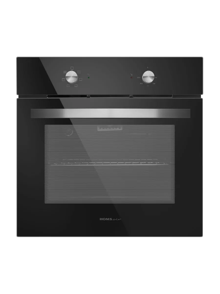 4 Духовой шкаф электрический встраиваемый HOMSair OES660BK01 черный — изображение 1