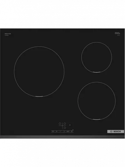 Индукционная варочная панель Bosch PUC631BB5E независимая, конфорок - 3 шт, панель - стеклокерамика, 4.6 кВт