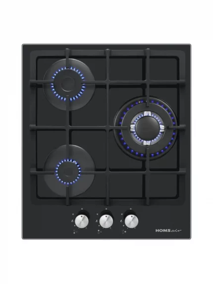 Газовая варочная панель HOMSair HGG433TGCBK
