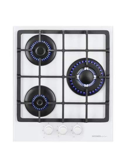 Газовая варочная панель HOMSair HGG433TGCWH