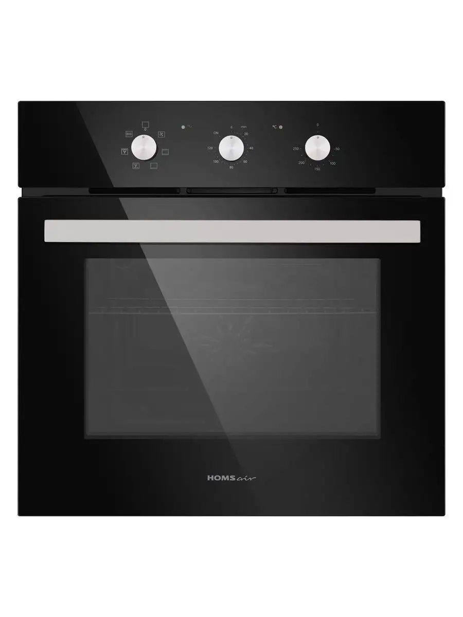 5 Духовой шкаф электрический встраиваемый HOMSair OEF657BK черный — изображение 1