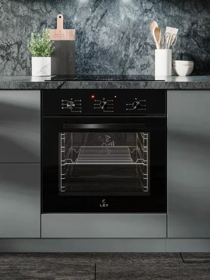 Духовой шкаф электрический LEX EDM 073 BBL черный