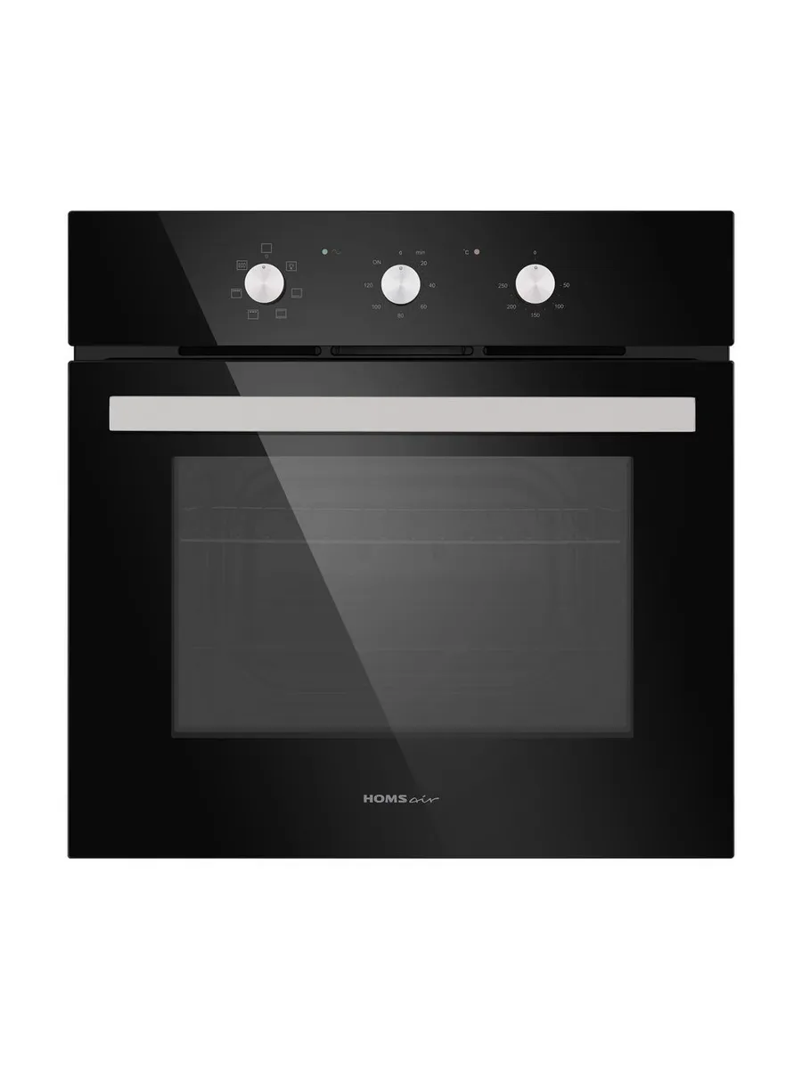 5 Духовой шкаф электрический встраиваемый HOMSair OES657BK черный — изображение 1