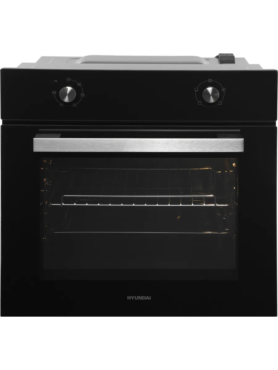 6 Духовой шкаф электрический Hyundai HEO 62312 BG черный — изображение 1